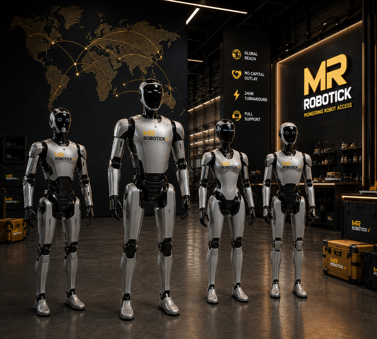 Mr Robotick Humanoid Robot